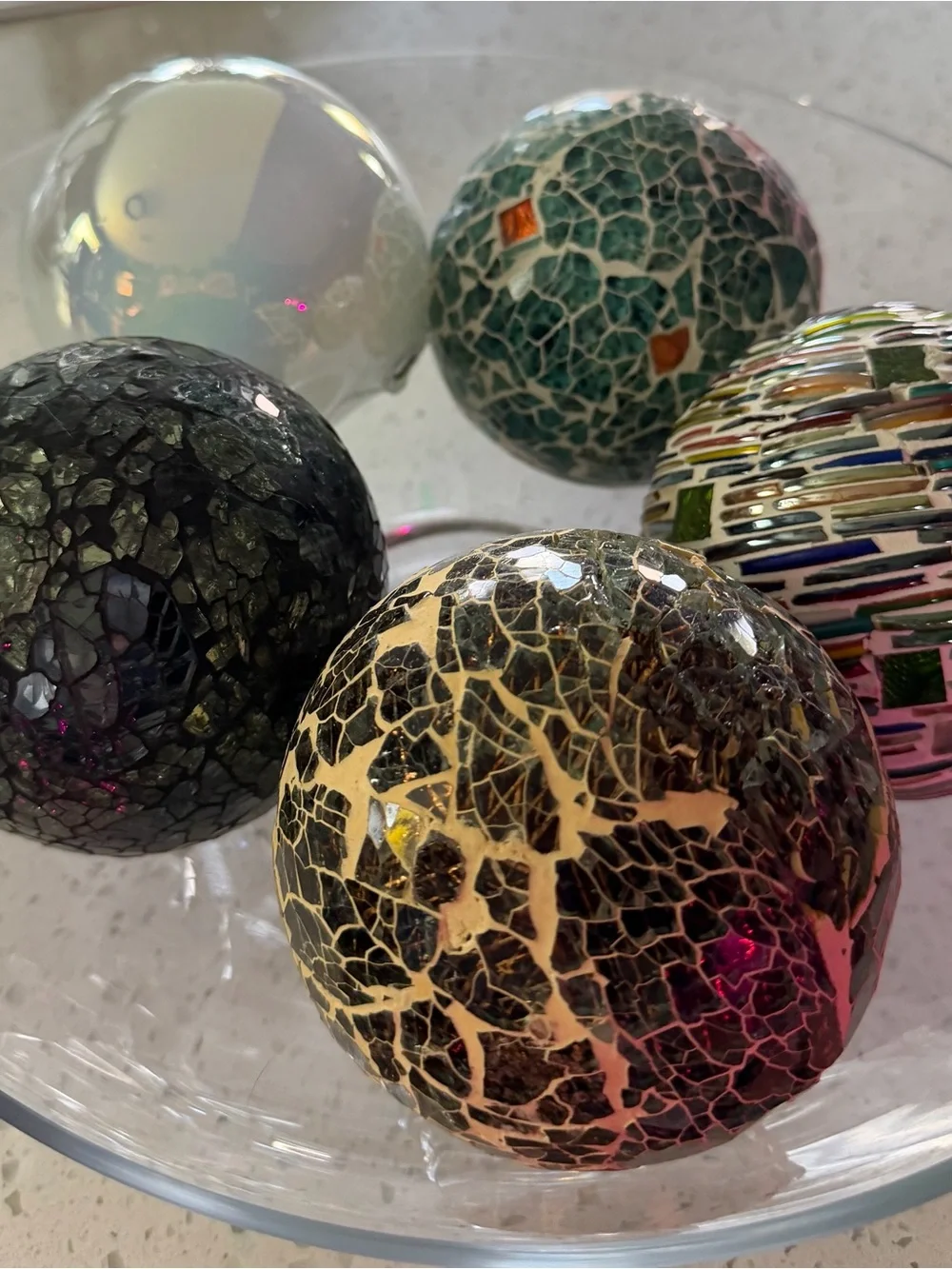 Decorative Mosaic Glass Balls